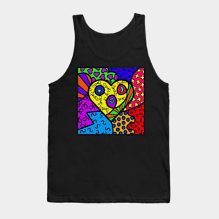 Sperduto Love Heart #3 - third in a series of 4 hearts Tank Top